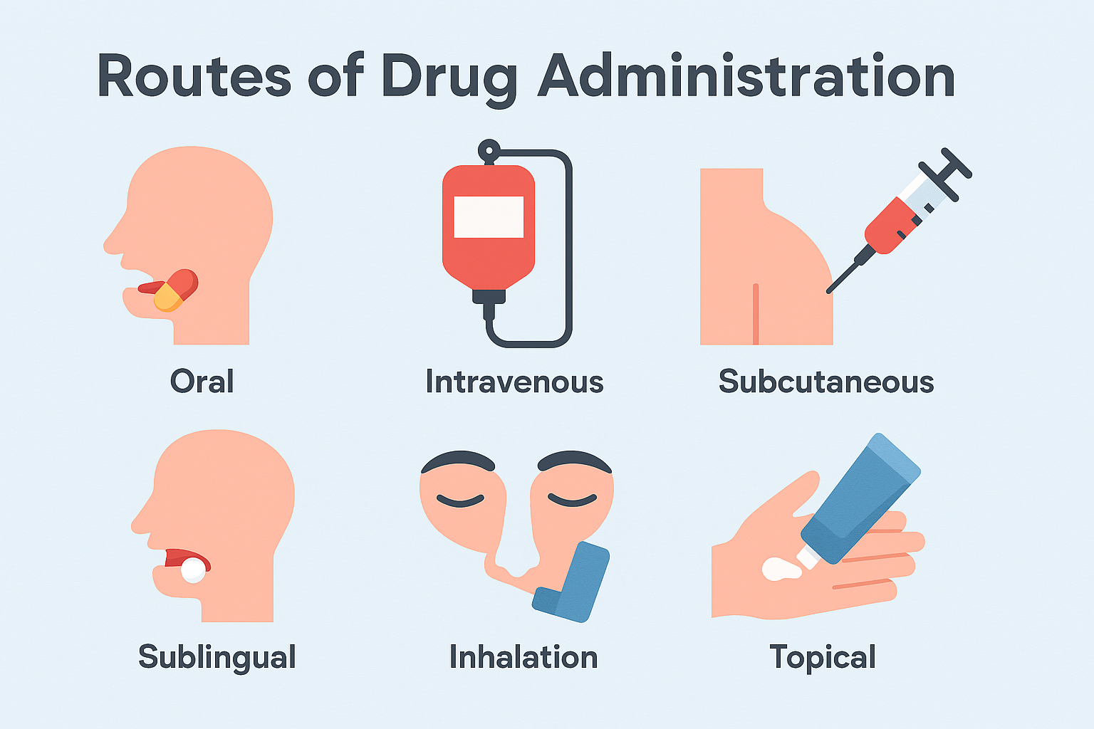 routes of drug administration