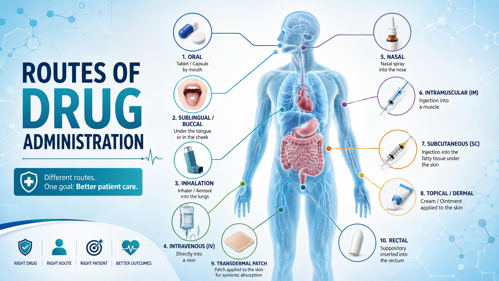 Routes of Drug Administration: Advantages and Disadvantages